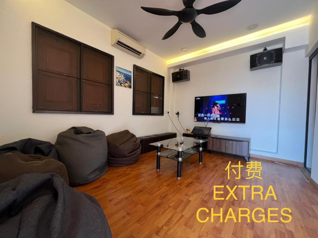 New! 1Min To Jonkerstreet Melaka Loft 4Br 11 Pax Villa Ngoại thất bức ảnh